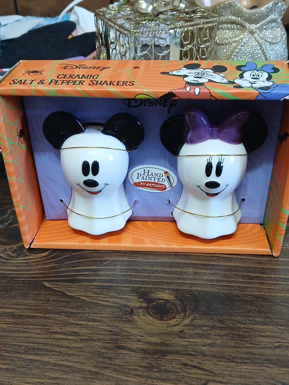 Disney Ceramic Salt & Pepper Shakers